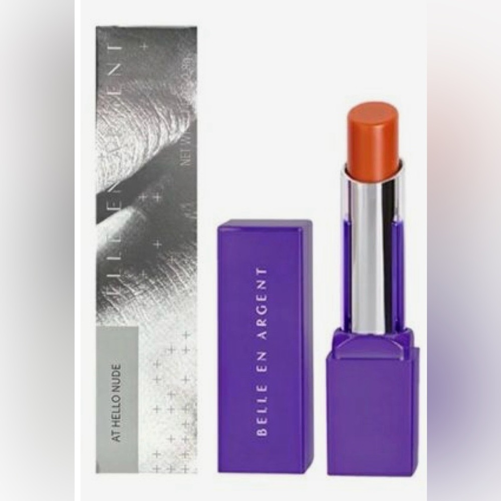 $20 or 2/$25 BELLE EN ARGENT TINTED LIP BALM “AT HELLO NUDE”BRAND NEW in the box